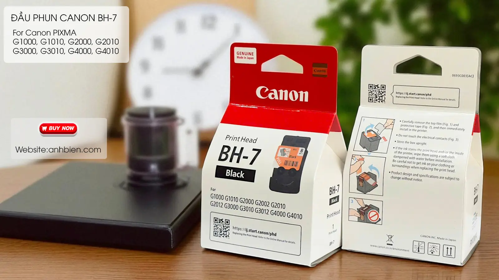 Đầu phun Canon BH-7