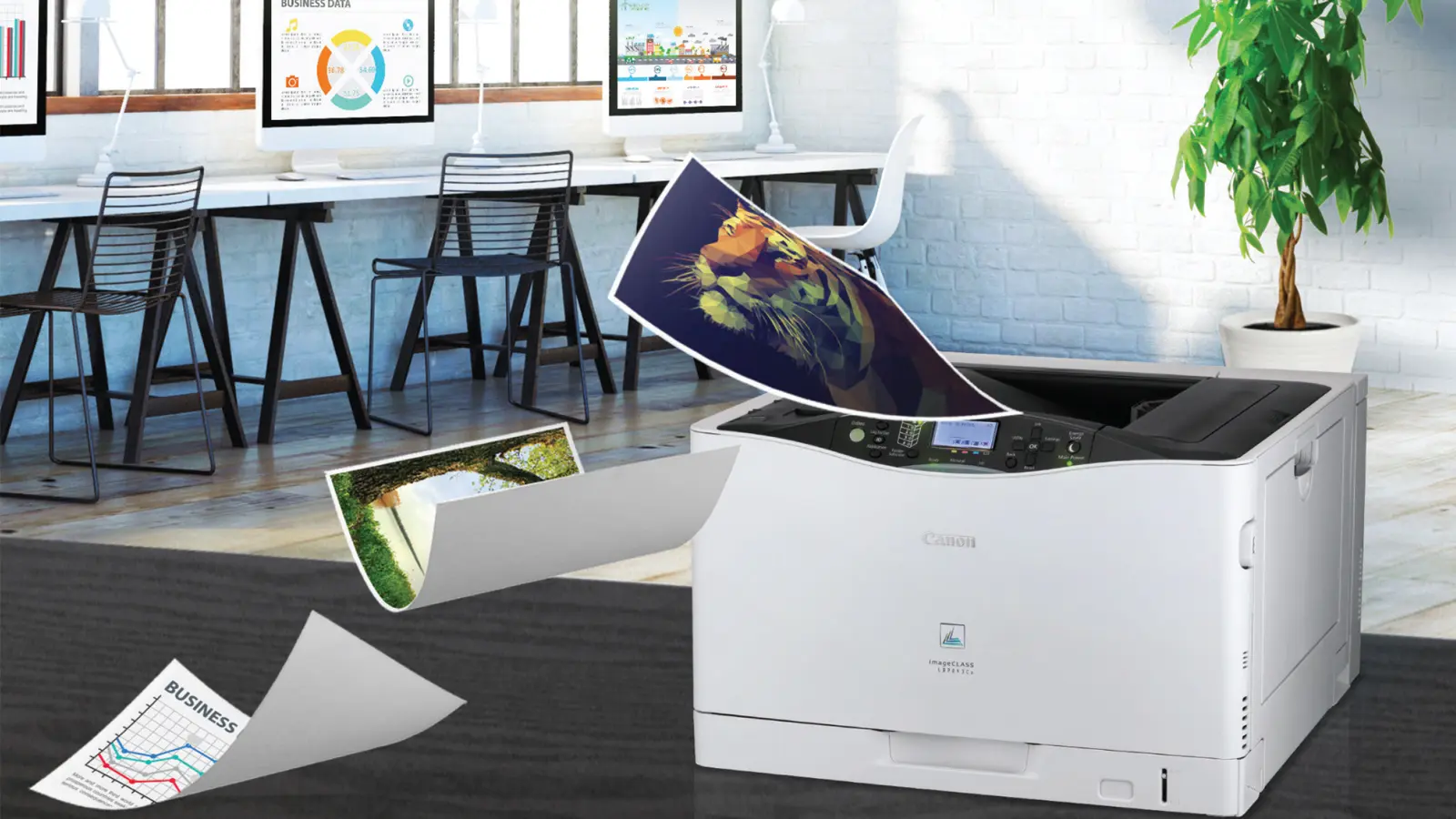 Máy in Canon LBP-843Cx in laser màu khổ A3 chuyên nghiệp