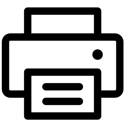 in laser đen trắng icon