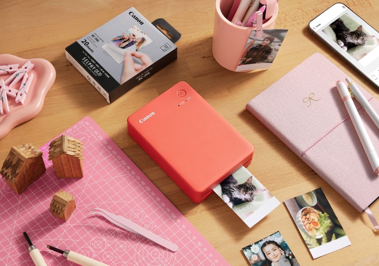 Máy in Canon SELPHY QX20 in ấn trực tiếp từ các thiết bị di động