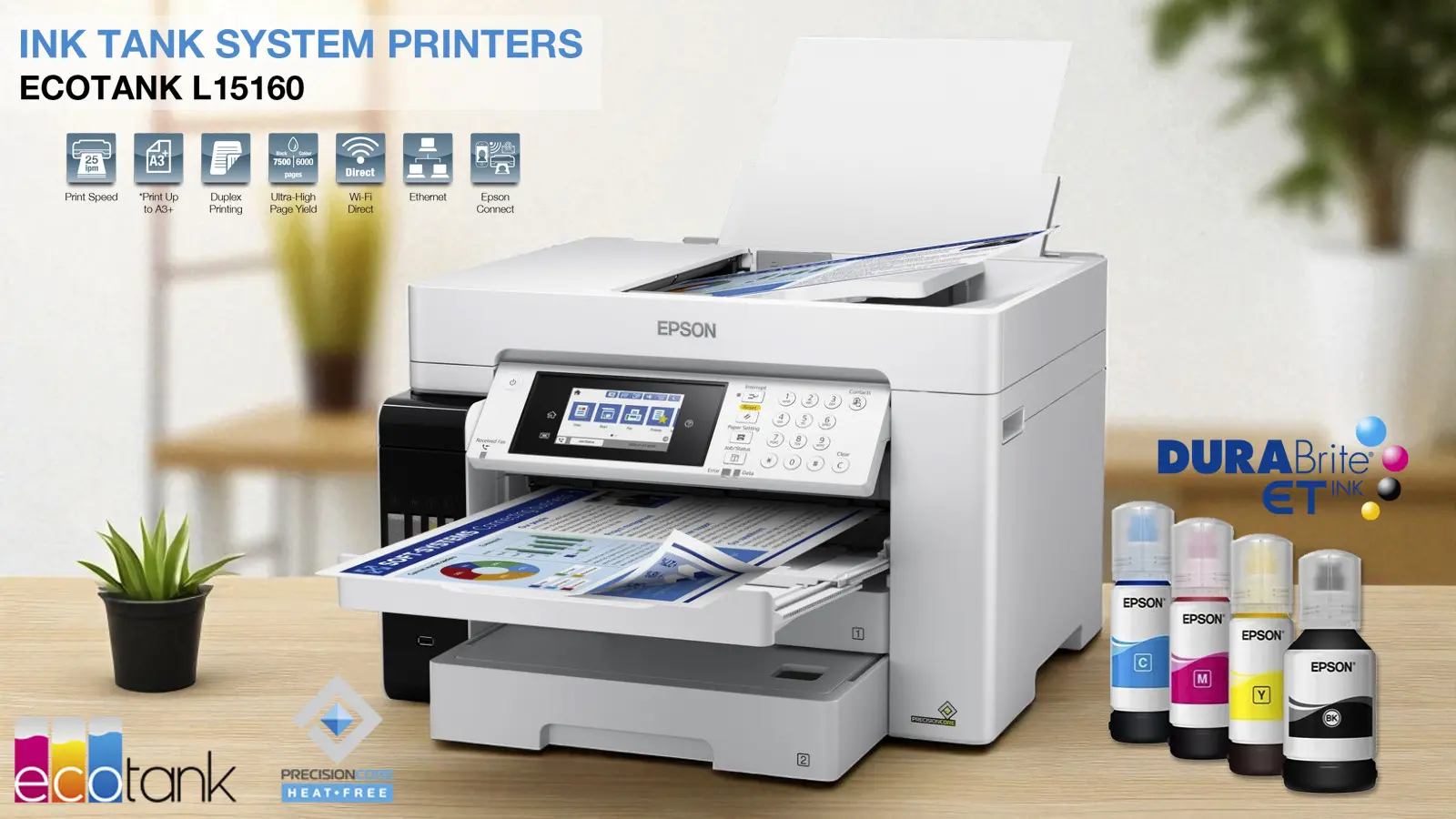 Máy in Epson L1560 chính hãng, giá tốt tại Anh Biên